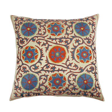 Suzani pillow 2 view 2